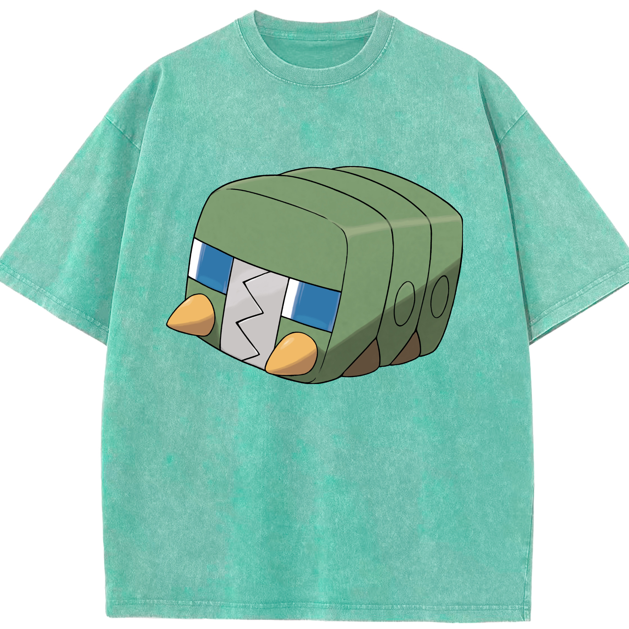 （画像用） ポケットモンスター Pokémon 綿100% ヴィンテージ風 半袖Tシャツ（フロントプリント）